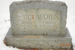 Cordie B <I>Henry</I> Claudius 