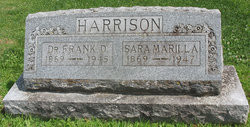 Sarah Marilla <I>Hilborn</I> Harrison 