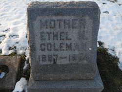 Ethel May “Mae” <I>Bailey</I> Coleman 