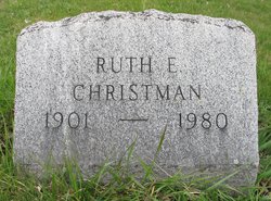 Ruth Elnora <I>Warner</I> Christman 