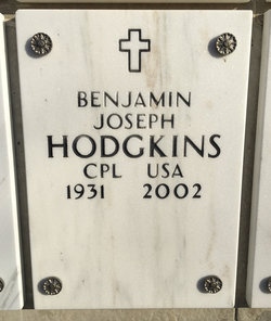 Benjamin Joseph Hodgkins 