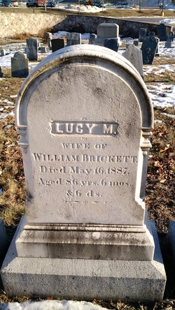 Lucy M <I>Dustin</I> Brickett 