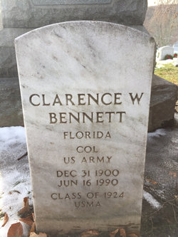 Col Clarence William Bennett 
