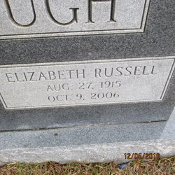 Elizabeth <I>Russell</I> Yarborough 