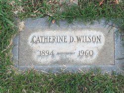 Mrs Catherine D. Wilson 