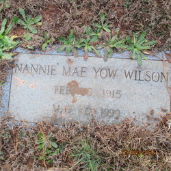 Nannie Mae <I>Yow</I> Wilson 