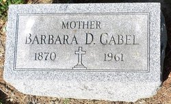 Barbara D. <I>Hodes</I> Gabel 