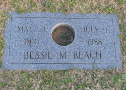 Bessie M <I>Dowdell</I> Beach 