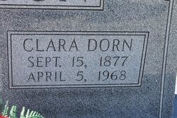 Clarissa Emily “Clara” <I>Dorn</I> Callison 