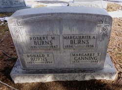 Marguerite Agnes <I>Mulligan</I> Burns 