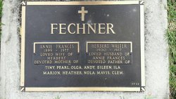 Annie Frances Fechner 