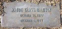 Willie Maude <I>Glass</I> Baldwin 