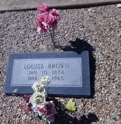 Louise <I>Hodge</I> Brown 