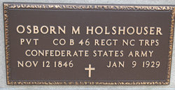 Osborn Monroe “Osmond” Holshouser 