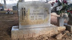 Hattie <I>Patterson</I> Leatherwood 