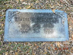 Bertha “Bea” <I>Ford</I> Henderson 
