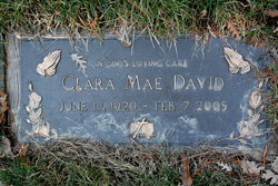Clara Mae <I>Chedwick</I> David 