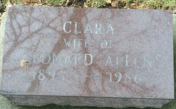 Clara Wilhelmina <I>Waechter</I> Allen 