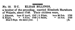 Elizabeth “Betsey” <I>Billings</I> Ticknor 