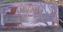 Mary E <I>Taylor</I> McCabe 