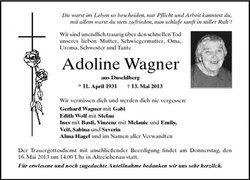 Adoline Wagner 