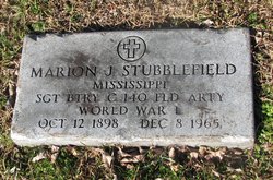 Marion Joseph Stubblefield 