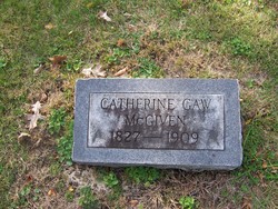Catharine Ann <I>Gaw</I> McGiven 