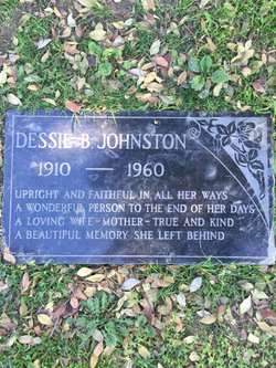 Dessie B. <I>Crawford</I> Johnston 