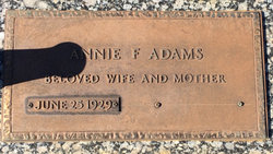 Annie F Adams 