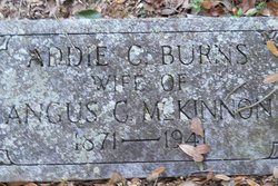 Addie C. <I>Burns</I> McKinnon 