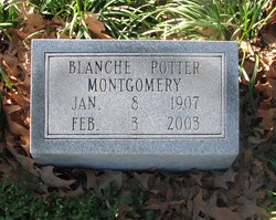 Blanche <I>Potter</I> Montgomery 