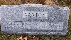 Willis R Saxton Sr.