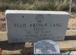 Ellis Arthur Lang 