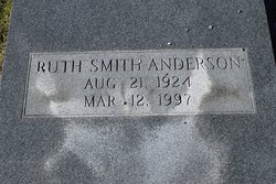 Ruth Elizabeth <I>Smith</I> Anderson 
