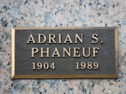 Adrian Sylvanus Phaneuf Sr.
