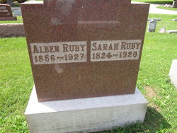 Sarah “Aunt Sallie” Ruby 