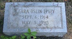 Clara Walker <I>Oslin</I> Epley 