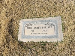 Alice Amber <I>Moorehead</I> Korinek 
