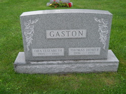 Ora Elizabeth <I>Bennett</I> Gaston 