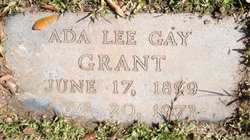 Ada Lee <I>Gay</I> Grant 