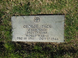 PFC George Pack 