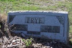 Ocie Evelyn <I>Moore</I> Frye 