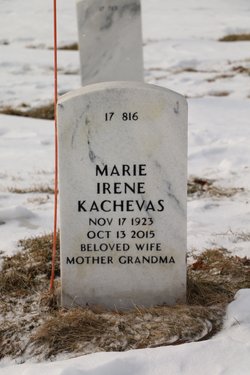 Marie Irene <I>Newcomb</I> Kachevas 