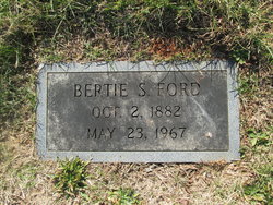 Bertie Mae <I>Shields</I> Ford 