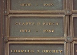 Gladys Bertha Porch 