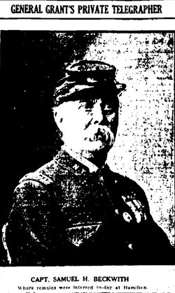 Capt Samuel Horace Beckwith 