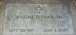 Maxine Dorothy “Max” <I>Sjogren</I> Fawbush 