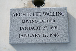Archie Lee Walling 