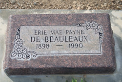 Erie Mae <I>Payne</I> DeBeauleaux 
