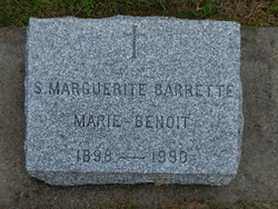 Sr Marguerite “Marie-Benoit” Barrette 
